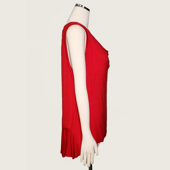 cable & gauge Asymmetrical Pleated Top NWT - Picture 3 of 9